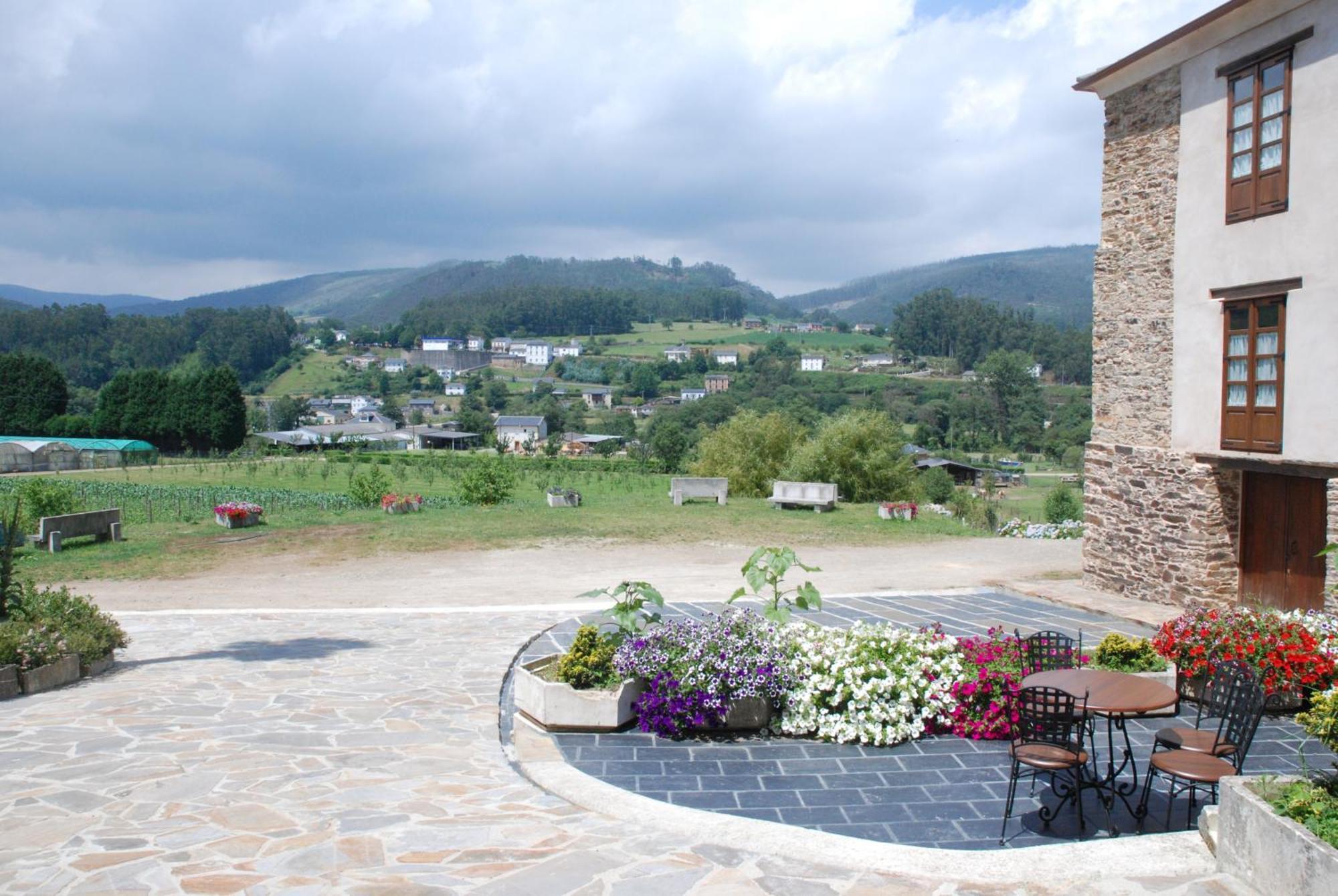 La Casona de Amaido Hostal San Tirso de Abres Exterior foto