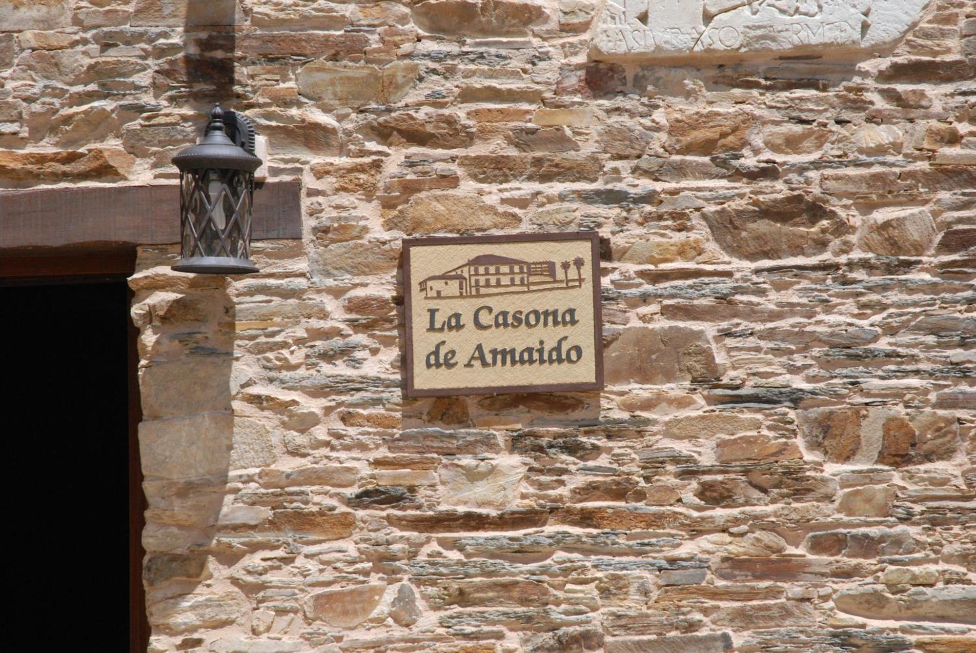 La Casona de Amaido Hostal San Tirso de Abres Exterior foto