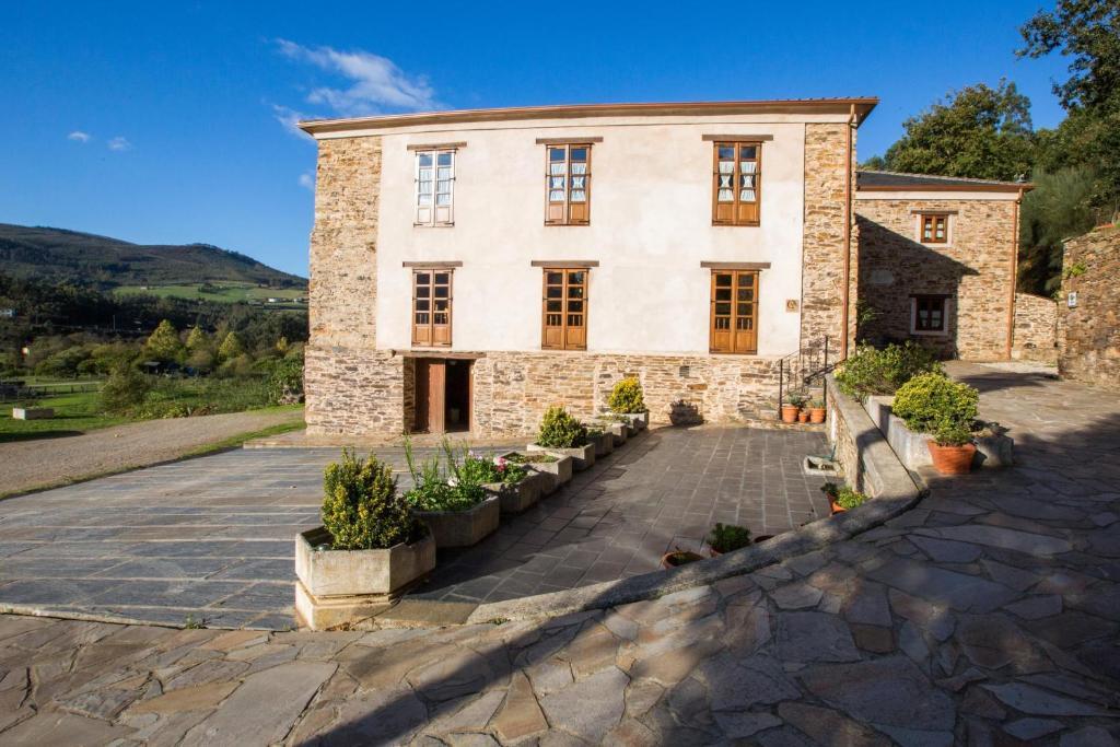 La Casona de Amaido Hostal San Tirso de Abres Exterior foto